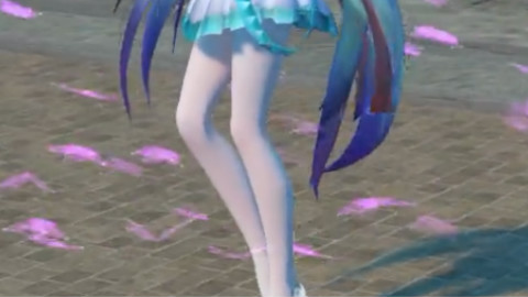 重制白色初音lamb,请少喷。。。。